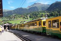 Bahnhof Grindelwald-Grund &ndash; &copy; Gisela Gerlach (Eberhardt TRAVEL)