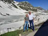 Engadin-Rundfahrt - Flüelapass (Team Katrin und Steffen) &ndash; &copy; Katrin Deutschbein (Eberhardt TRAVEL)