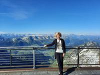 Säntis - Panorama (Reiseleiterin Katrin) &ndash; &copy; Katrin Deutschbein (Eberhardt TRAVEL)