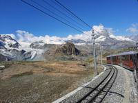 Fahrtimpressionen mit der Gornergratbahn &ndash; &copy; Katrin Deutschbein (Eberhardt TRAVEL)