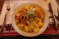 Unser Mittagessen auf dem Rothorn - Älplermagronen &ndash; &copy; Andreas Kunzmann (Eberhardt TRAVEL)