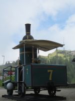 074 auf der Rigi - Modell der Lok 7 &ndash; &copy; Annette Weise (Eberhardt TRAVEL)