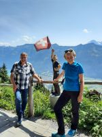 Harder Kulm - Buschauffeur Jörg und Reiseleiterin Katrin &ndash; &copy; Katrin Deutschbein (Eberhardt TRAVEL)
