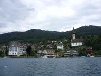 Tag 5 - 2- Bootsfahrt auf dem Thuner See (5) - Ausfahrt aus Thun &ndash; &copy; Sabine Heitzer (Eberhardt TRAVEL)