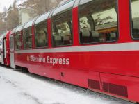 018 Fahrt mit dem Bernina-Express - Stopp an der Alp Grüm &ndash; &copy; Annette Weise (Eberhardt TRAVEL)