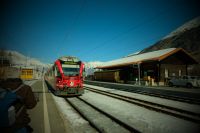 Der Berninaexpress &ndash; &copy; Andreas Kunzmann (Eberhardt TRAVEL)