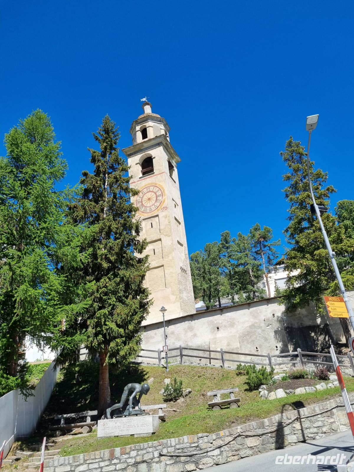 St. Moritz - Schiefer Turm &ndash; &copy; Katrin Deutschbein (Eberhardt TRAVEL)