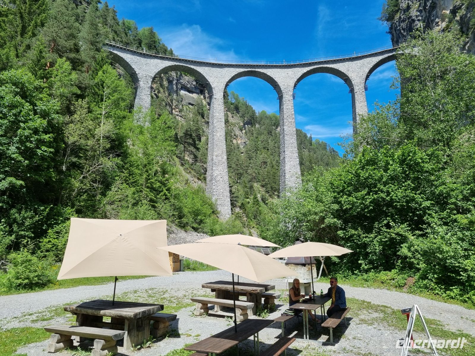 Landwasserviadukt bei Filisur &ndash; &copy; Katrin Deutschbein (Eberhardt TRAVEL)