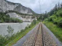 Fahrt mit dem Glacier-Express... (Tal des Vorderrheins - Rheinschlucht) &ndash; &copy; Katrin Deutschbein (Eberhardt TRAVEL)