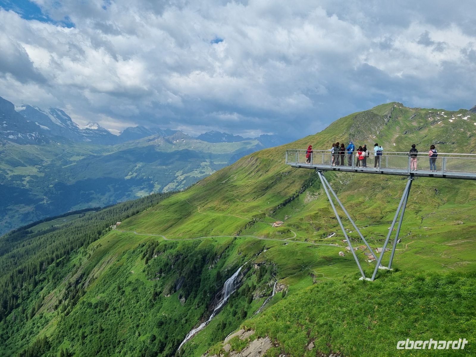 auf dem First... (First Cliff Walk) &ndash; &copy; Katrin Deutschbein (Eberhardt TRAVEL)