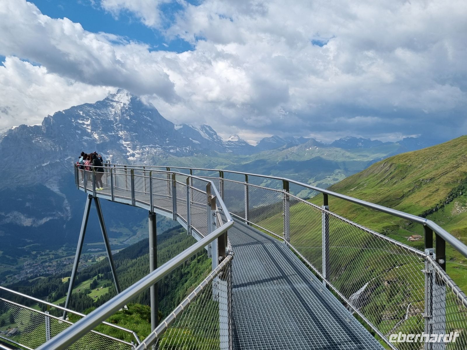 auf dem First... (First Cliff Walk) &ndash; &copy; Katrin Deutschbein (Eberhardt TRAVEL)