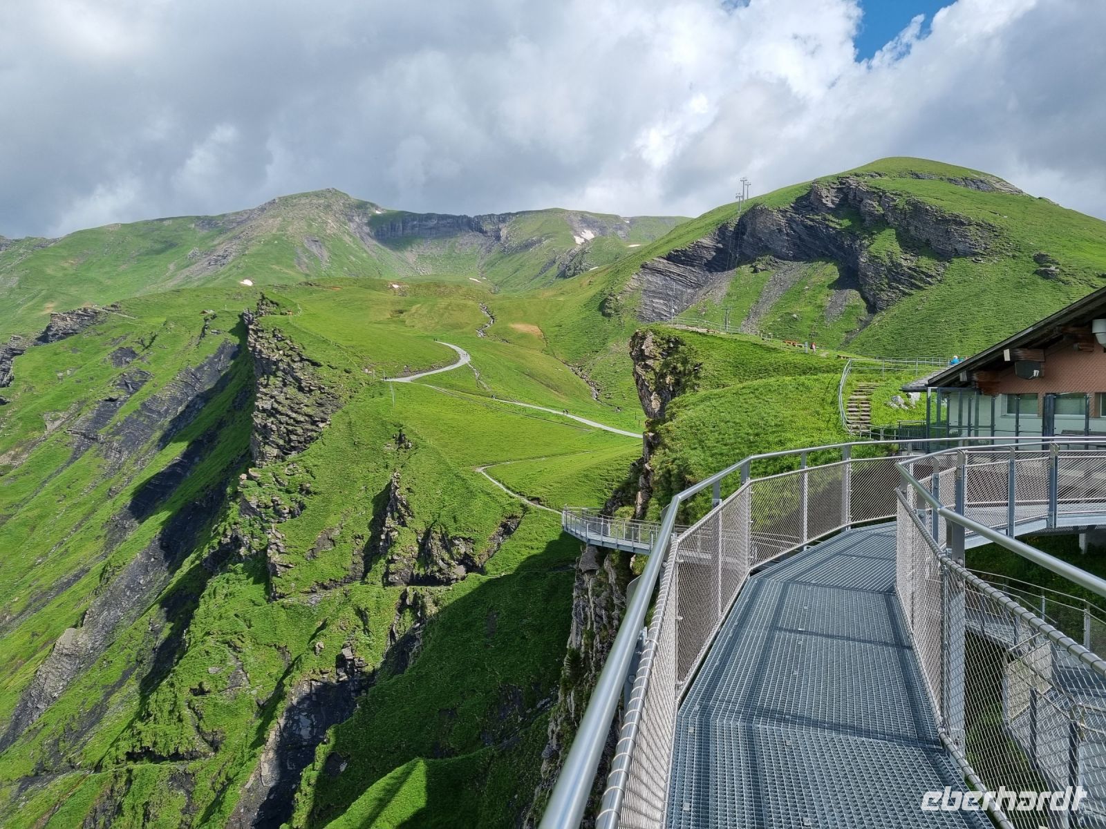 auf dem First... (First Cliff Walk) &ndash; &copy; Katrin Deutschbein (Eberhardt TRAVEL)