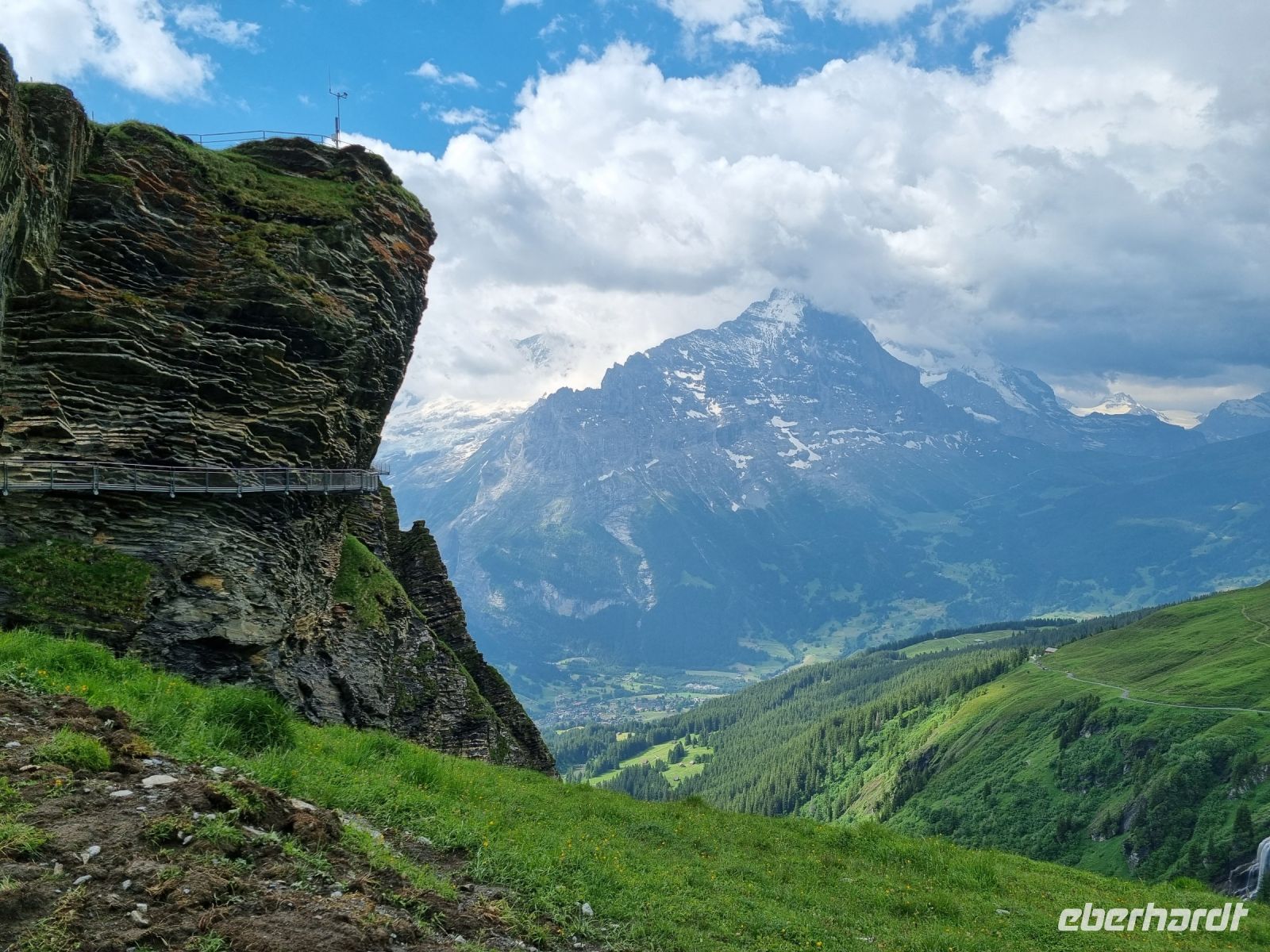 auf dem First... (First Cliff Walk) &ndash; &copy; Katrin Deutschbein (Eberhardt TRAVEL)