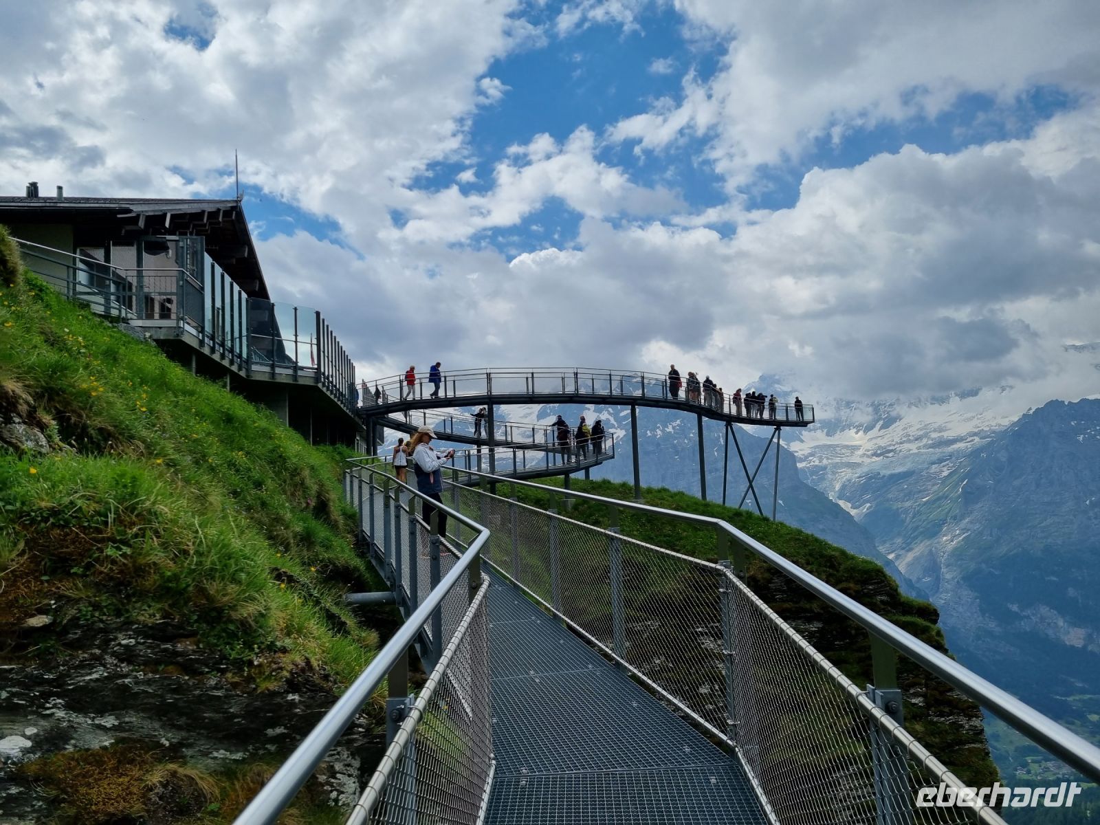 auf dem First... (First Cliff Walk) &ndash; &copy; Katrin Deutschbein (Eberhardt TRAVEL)