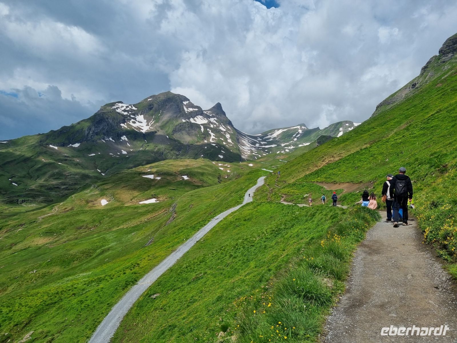 auf dem First... - Wanderung zum Bachalpsee &ndash; &copy; Katrin Deutschbein (Eberhardt TRAVEL)