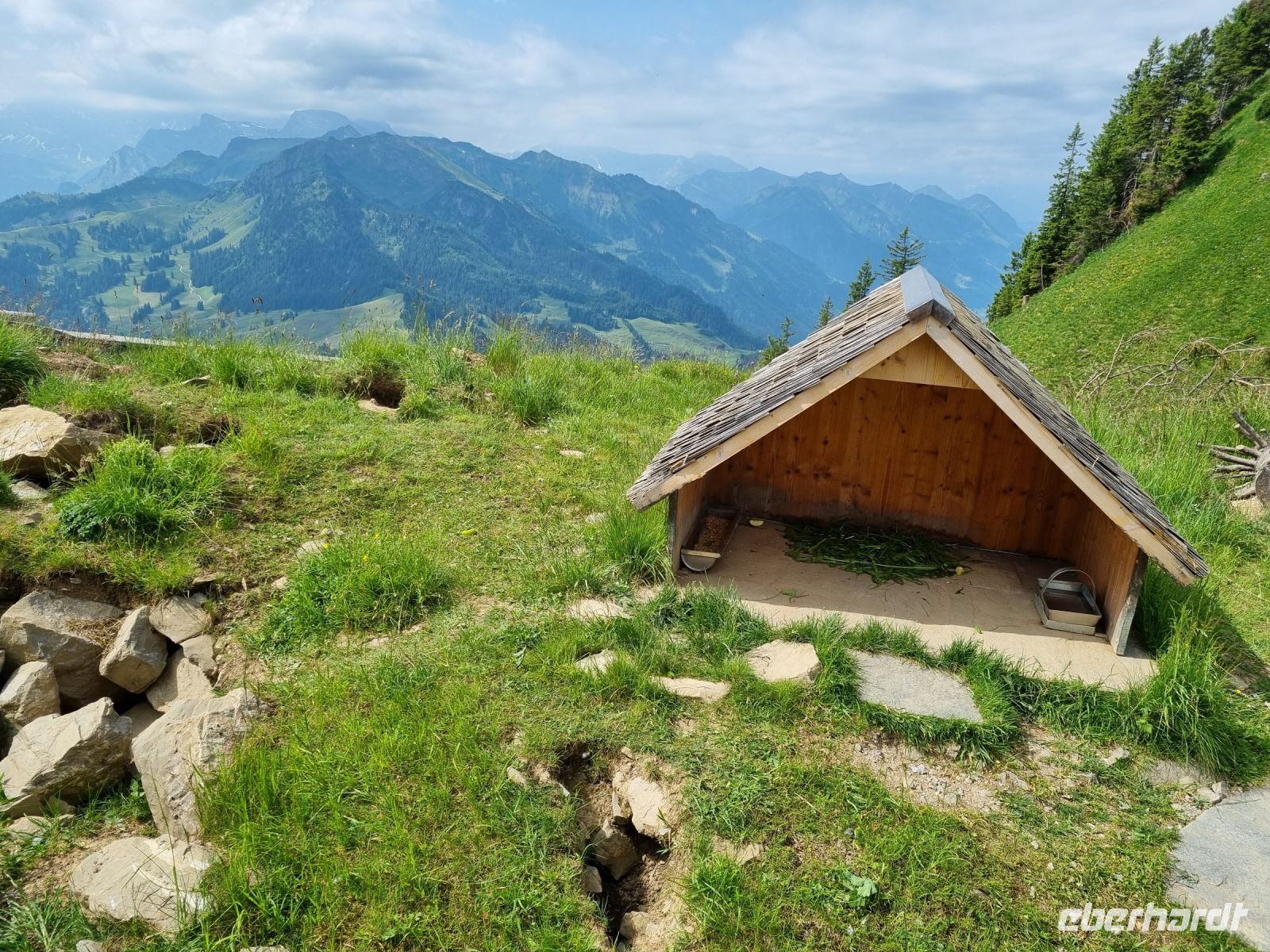 Stanserhorn - Rangerführung mit Edgar... (Murmeltier-Gehege) &ndash; &copy; Katrin Deutschbein (Eberhardt TRAVEL)