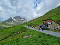 auf dem First... - Wanderung zum Bachalpsee &ndash; &copy; Katrin Deutschbein (Eberhardt TRAVEL)