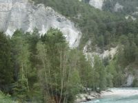 053 Fahrt mit dem Glacier-Express -Rheinschlucht &ndash; &copy; Annette Weise (Eberhardt TRAVEL)
