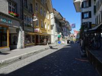 Thun Schweiz Hochtrottoir &ndash; &copy; Sabine Letzybyll (Eberhardt TRAVEL)