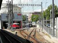 Lokwechsel in Chur  &ndash; &copy; Martina Pötschke (Eberhardt TRAVEL)