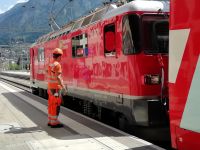 Lokwechsel in Chur  &ndash; &copy; Martina Pötschke (Eberhardt TRAVEL)