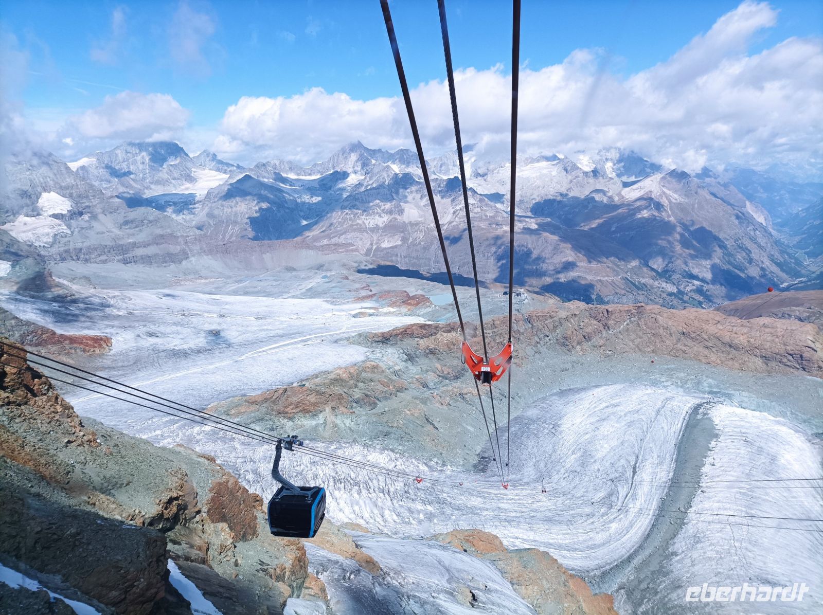 Fahrt zum Matterhorn Glacier Paradise &ndash; &copy; Gisela Gerlach (Eberhardt TRAVEL)