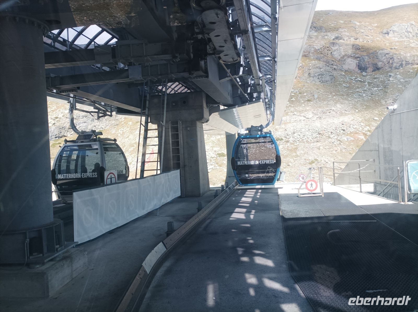 Fahrt zum Matterhorn Glacier Paradise &ndash; &copy; Gisela Gerlach (Eberhardt TRAVEL)