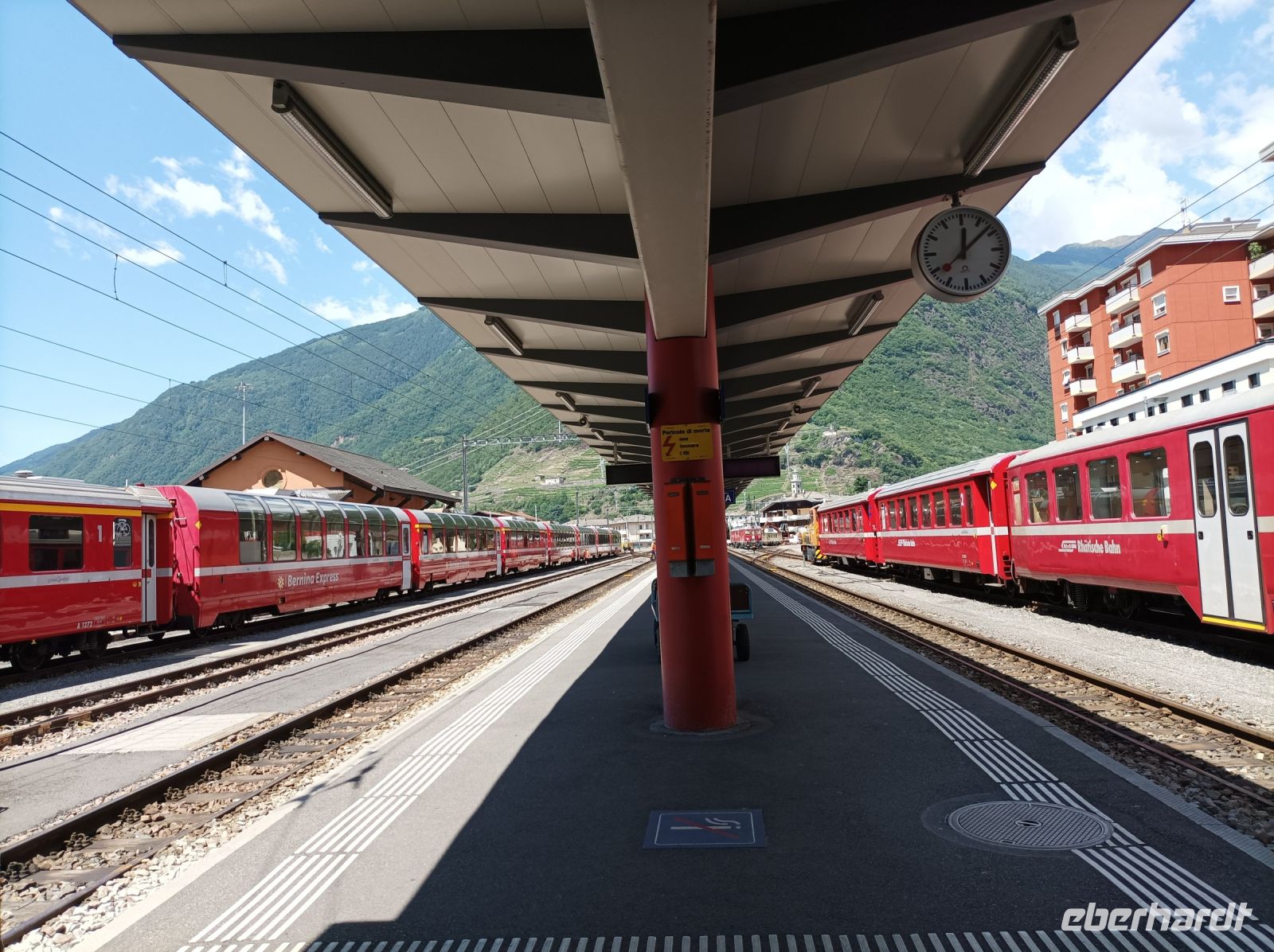 Bahnhof in Tirano &ndash; &copy; Gisela Gerlach (Eberhardt TRAVEL)