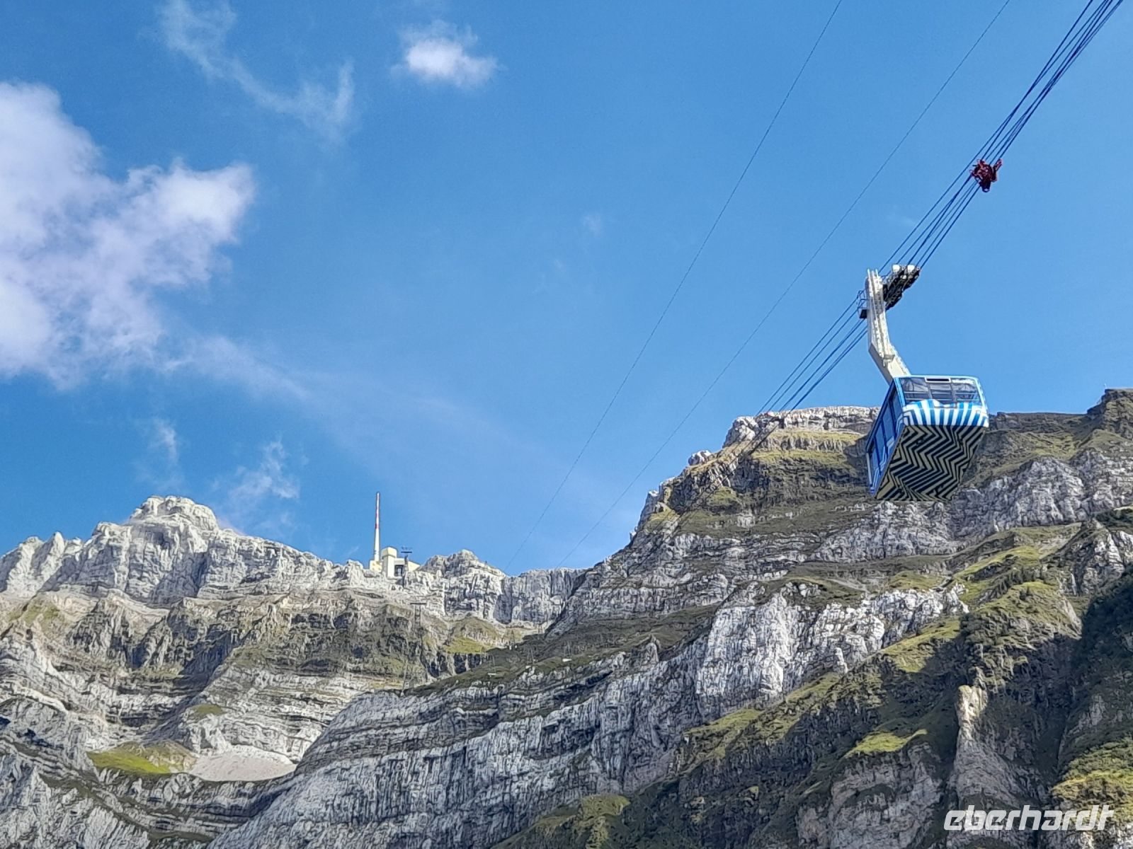Säntis und Säntis Schwebebahn &ndash; &copy; Sinah Witzig (Eberhardt TRAVEL)