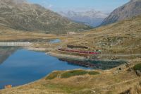 Der Bernina-Express kommt &ndash; &copy; Andreas Kunzmann (Eberhardt TRAVEL)