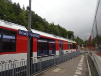 Brünigbahn, Halt in Brünig-Hasliberg &ndash; &copy; Hartwig Köllner (Eberhardt TRAVEL)