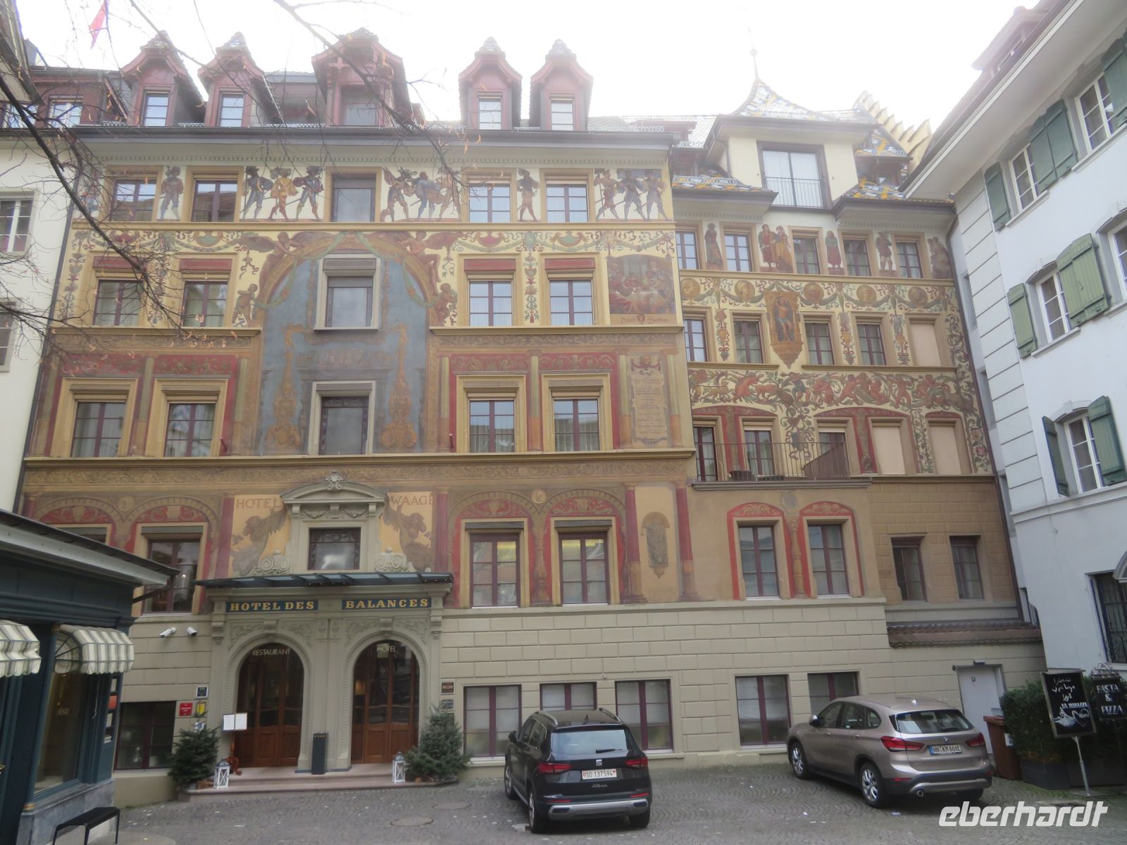 038 Luzern - Bürgerhäuser &ndash; &copy; Annette Weise (Eberhardt TRAVEL)