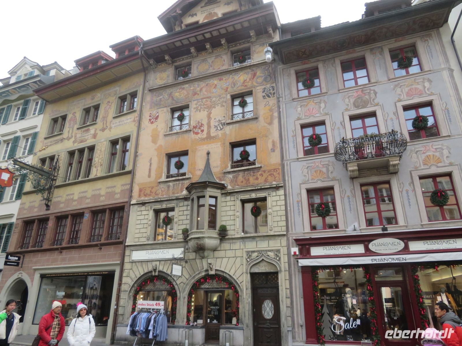 040 Luzern - Bürgerhäuser &ndash; &copy; Annette Weise (Eberhardt TRAVEL)