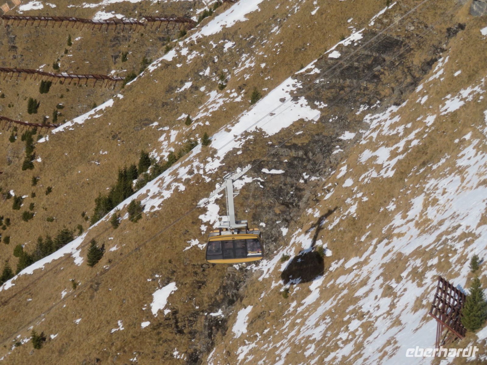 138 Männlichen - Seilbahn nach Wengen &ndash; &copy; Annette Weise (Eberhardt TRAVEL)