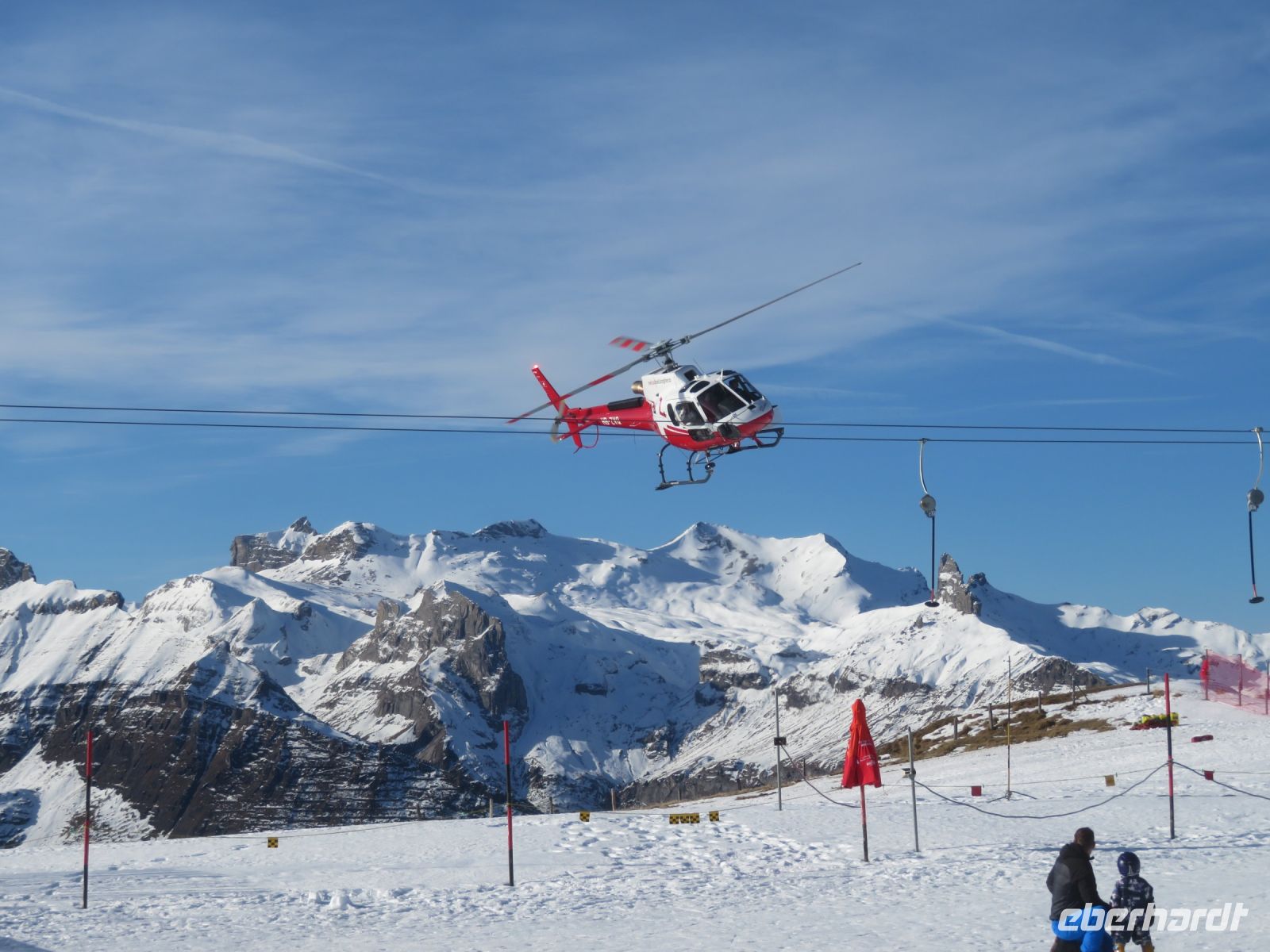 141 Auf dem Männlichen - Helicopter-Rundflüge  &ndash; &copy; Annette Weise (Eberhardt TRAVEL)