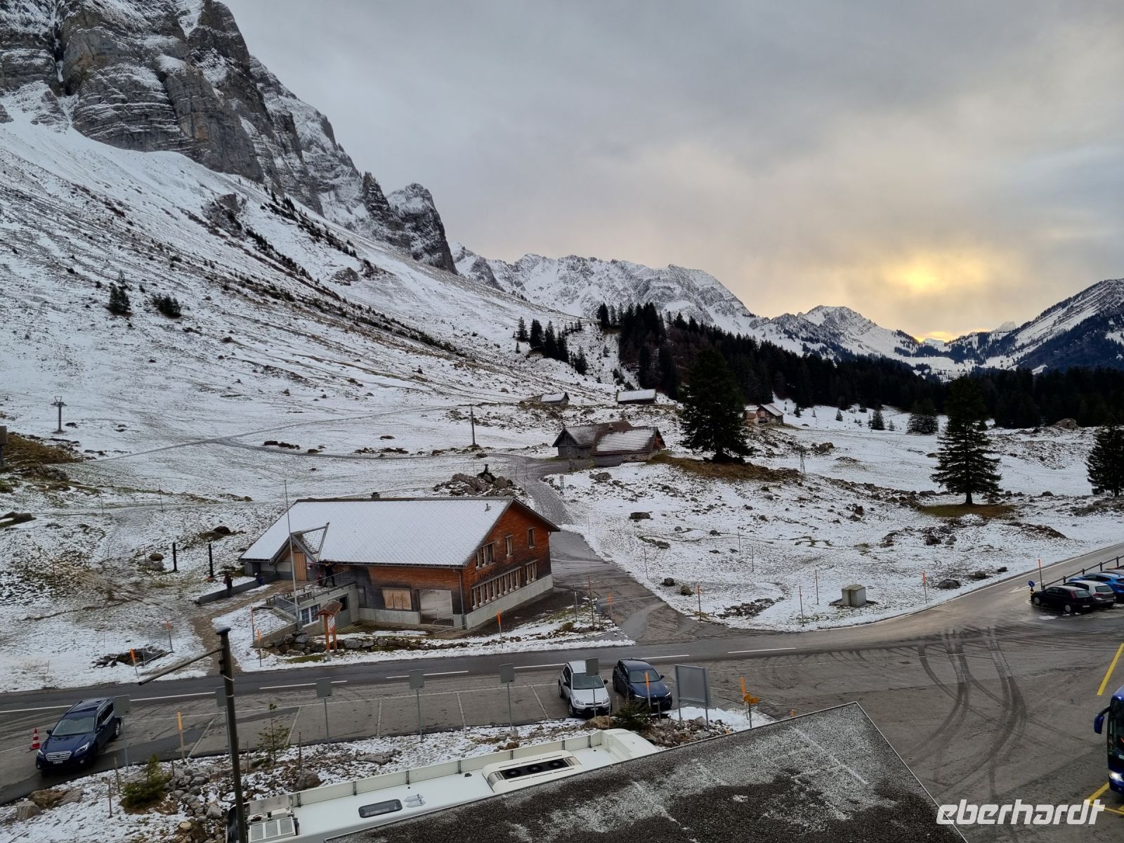 Ankunft auf der Schwägalp... &ndash; &copy; Katrin Deutschbein (Eberhardt TRAVEL)