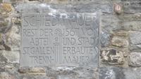 0020 St. Gallen - Stadtführung -Ehemalige Sperrmauer des Stiftsbezirkes &ndash; &copy; Annette Weise (Eberhardt TRAVEL)