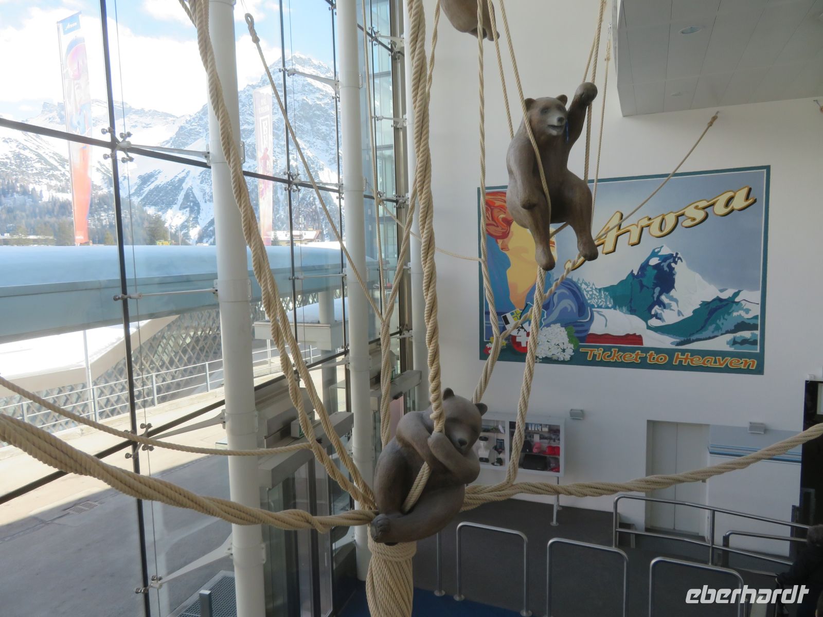 138 Arosa -Talstation der Weisshornbahn &ndash; &copy; Annette Weise (Eberhardt TRAVEL)