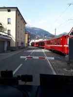 071. Rückfahrt von Tirano - der Zug wird zur Straßenbahn &ndash; &copy; Annette Weise (Eberhardt TRAVEL)