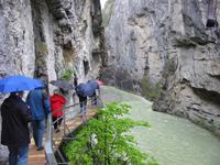 in der Aareschlucht &ndash; &copy; Gisela Preuß (Eberhardt TRAVEL)