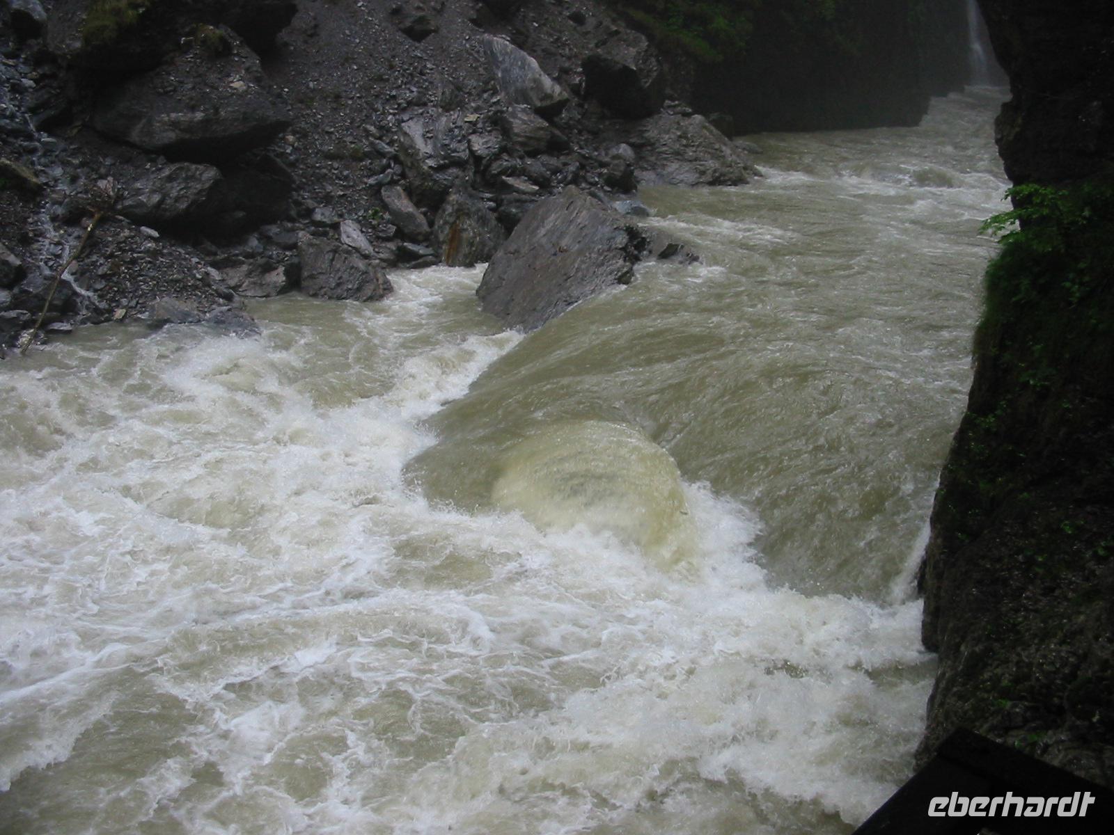 in der Aareschlucht &ndash; &copy; Gisela Preuß (Eberhardt TRAVEL)
