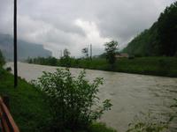 die Aare bei Hochwasser &ndash; &copy; Gisela Preuß (Eberhardt TRAVEL)