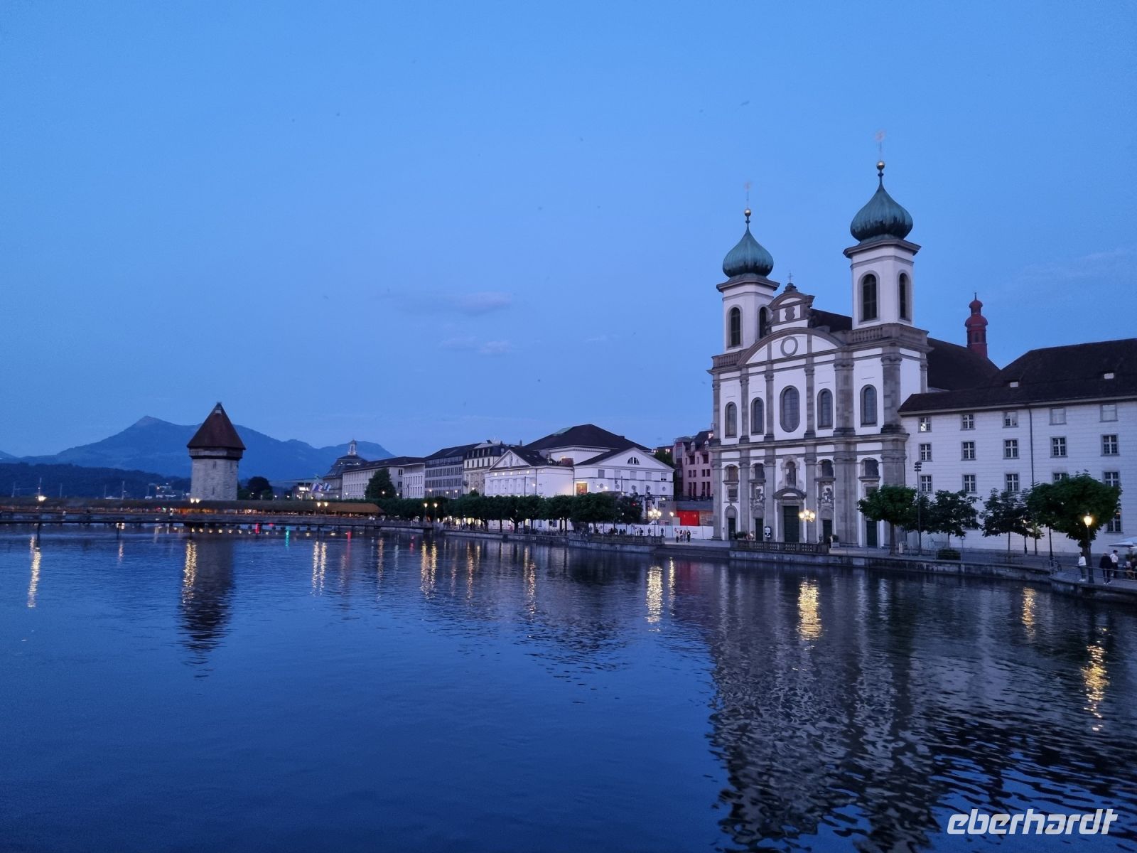 Abendstimmung in Luzern...  &ndash; &copy; Katrin Deutschbein (Eberhardt TRAVEL)