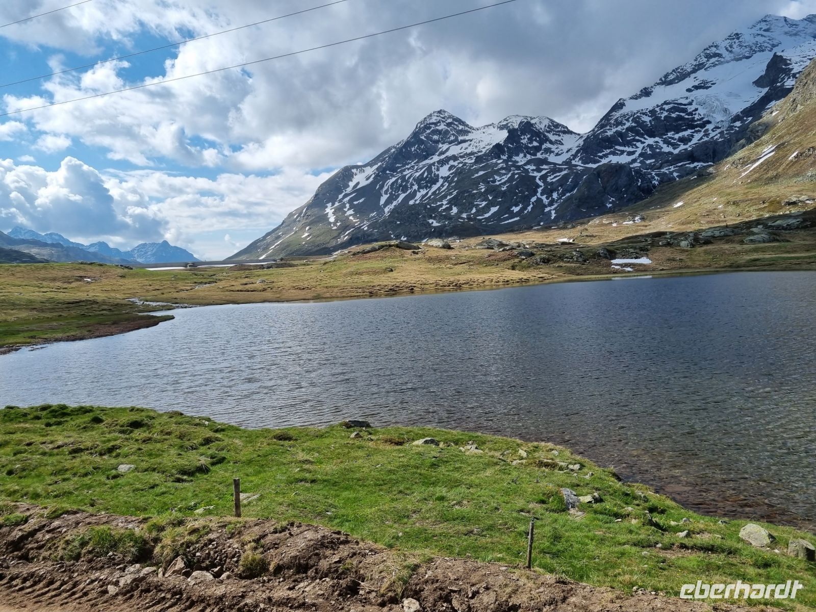 Fahrt mit dem Bernina-Express - Lej Nair (Schwarzer See) &ndash; &copy; Katrin Deutschbein (Eberhardt TRAVEL)