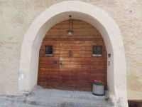 Zuoz-Engadiner Haus,Holzportal &ndash; &copy; Ute Solf (Eberhardt TRAVEL)
