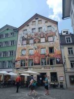 Luzern-Altststadt, Fastnachtzeichnungen &ndash; &copy; Ute Solf (Eberhardt TRAVEL)