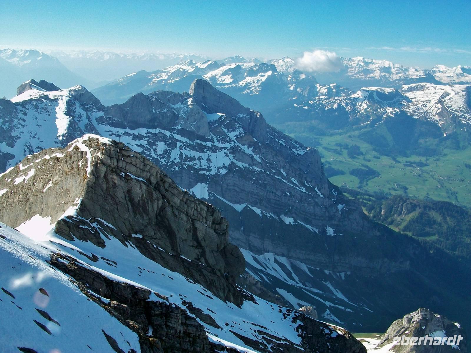 Blick vom Säntis &ndash; &copy; Steffen Mucke (Eberhardt TRAVEL)
