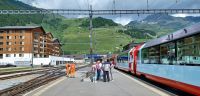 Bahnhof Andermatt &ndash; &copy; Steffen Mucke (Eberhardt TRAVEL)