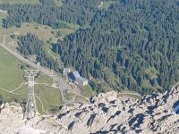 Blick vom Säntis zum Hotel &ndash; &copy; Steffen Mucke (Eberhardt TRAVEL)