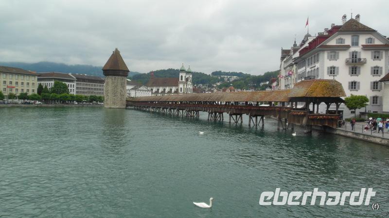 Kapellbrücke in Luzern &ndash; &copy; Sandra Rößle (Eberhardt TRAVEL)